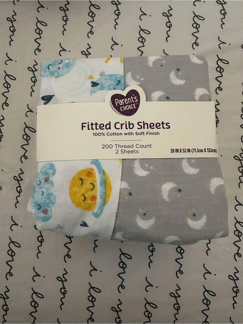 5/$25 NWT Fitted Crib Sheets - 2 Pack